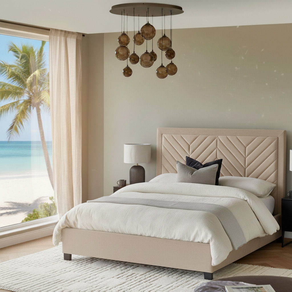 Elite Velvet Bed