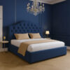 Elysian Curve Upholstered Bed