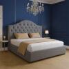Elysian Curve Upholstered Bed