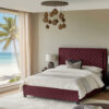 Elite Velvet Bed