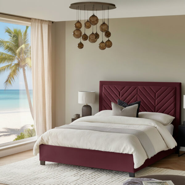 Elite Velvet Bed