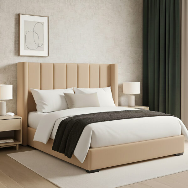 Luxe Upholstered Bed