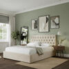 Serene Velvet Tufted Bed