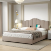 Aurelia Crown Upholstered Bed