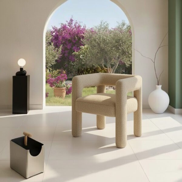 Sculptural Arch Armchair