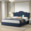 Aurelia Crown Upholstered Bed