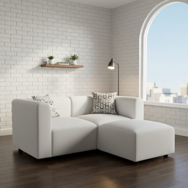 Stella Modular Loveseat 3 Piece Sofa