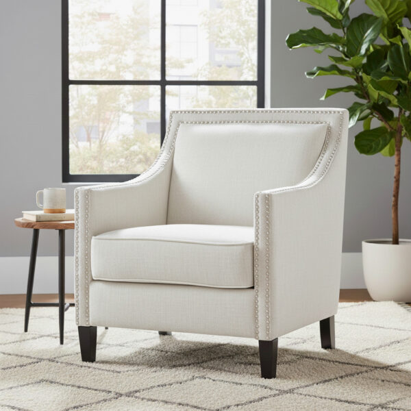 Elegant Upholstered Arm Chair